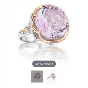 Tacori blushing rose ring